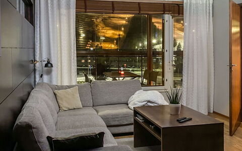Tahko Spa Junior Suite Orange B6: Albero, Banca, Casa, Villetta, Lago, Stagno, Foresta, Log Cabin