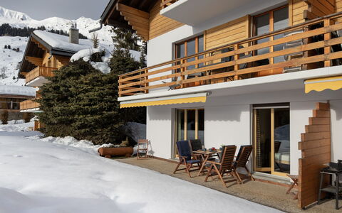 Baroudeur B04: Legna, Casa, Casa, Balcone, Villetta, Portico, Raccordo, Shade, Latifoglie, Color Legno