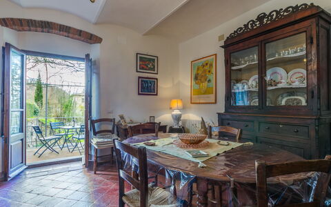 La Terrazza: Mobilia, Sedia, Legna, Tavolo, Interior Design, Cucina & Sala Da Pranzo Tavolo, Sala Da Pranzo, Pavimentazione, Illuminazione, Soffitto