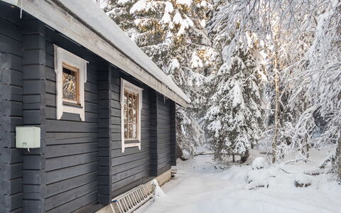 Rukantaika 1B: Legna, Villetta, Color Legno, Latifoglie, Log Cabin, Plank, Soffitto, Materiali Naturali, Legname, Edifici Giardino