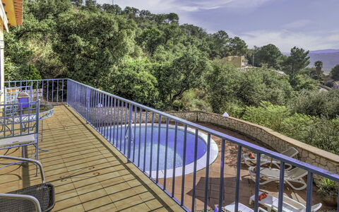La Teulada: Piscina, Ricorrere, Balcone, Eco Hotel, Recinzione, Shade, Corrimano, Villa, Estate, Mobili Da Esterno