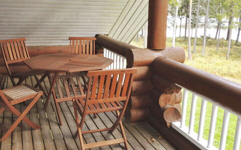 Purnuranta B: Legna, Villetta, Log Cabin, Foresta, Capannone, Edifici Giardino, Larice, Woodland, Color Legno