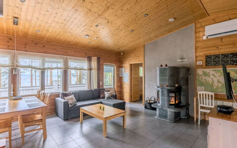 Kainalolahti: Legna, Soffitto, Villetta, Latifoglie, Log Cabin, Color Legno, Soggiorno, Plank, Legname, Pavimento In Legno