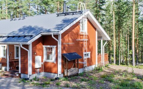 Otsopirtti, Otso: Legna, Villetta, Log Cabin, Foresta, Capannone, Edifici Giardino, Larice, Woodland, Color Legno