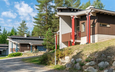 Hiisiranta B3: Legna, Villetta, Log Cabin, Foresta, Capannone, Edifici Giardino, Larice, Woodland, Color Legno