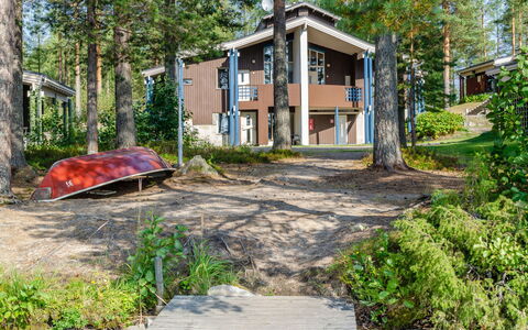 Hiisiranta B3: Legna, Villetta, Log Cabin, Foresta, Capannone, Edifici Giardino, Larice, Woodland, Color Legno