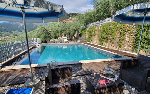 Podere San Martino: Acqua, Proprietà, Pianta, Piscina, Azzurro, Nube, Corpo D'Acqua, Tempo Libero, Costruzione, Cielo