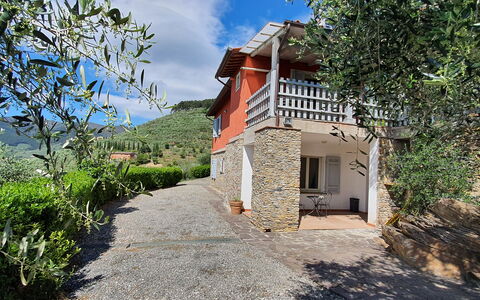 Podere San Martino: Pianta, Cielo, Nube, Costruzione, Finestra, Albero, Immobiliare, Paesaggio, Villetta, Facciata