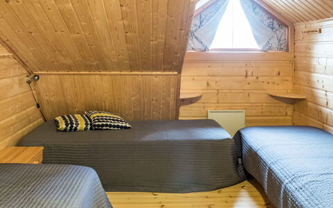 Levimaa: Legna, Raccordo, Villetta, Casa, Casa, Plank, Edifici Giardino, Log Cabin, Latifoglie, Portico