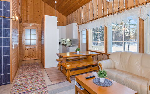 Kultaranta: Legna, Villetta, Log Cabin, Foresta, Capannone, Edifici Giardino, Larice, Woodland, Color Legno