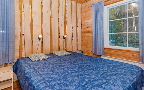 Kultaranta: Legna, Villetta, Log Cabin, Foresta, Capannone, Edifici Giardino, Larice, Woodland, Color Legno