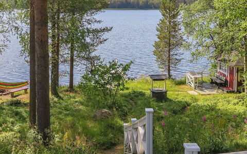 Sipukka: Legna, Villetta, Log Cabin, Foresta, Capannone, Edifici Giardino, Larice, Woodland, Color Legno