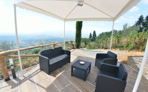 Villa Orchidea: Proprietà, Immobiliare, Casa, Camera, Mobilia, Terrazza, Casa, Costruzione, Shade, Estate