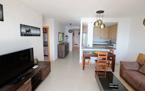Ona de Mar: Camera, Proprietà, Interior Design, Soggiorno, Mobilia, Costruzione, Casa, Pavimento, Soffitto, Immobiliare