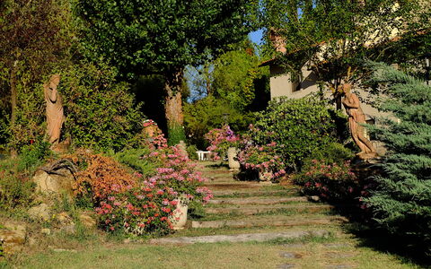 Agriturismo Girasole: Giardino, Vegetazione, Albero, Giardino Botanico, Foglia, Arbusto, Botanica, Erba, Pianta, Biome