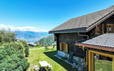 Nendaz 706: Pianta, Cielo, Proprietà, Costruzione, Finestra, Montagna, Paesaggio Naturale, Lotto, Architettura, Villetta
