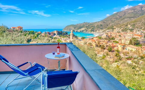 Olivi Del Mesco - Levanto: Blu, Proprietà, Azzurro, Vacanza, Immobiliare, Cielo, Casa, Mare, Costa, Turismo