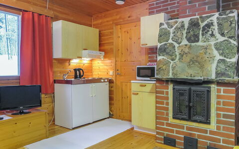 Lemmenliekki 2: Legna, Pavimentazione, Mobilia, Color Legno, Pavimento, Camera, Villetta, Log Cabin, Elettrodomestico, Latifoglie