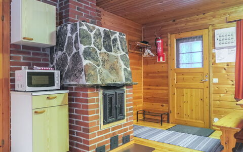 Lemmenliekki 2: Legna, Mobilia, Villetta, Camera, Color Legno, Log Cabin, Latifoglie, Stufa, Sedia, Elettrodomestico