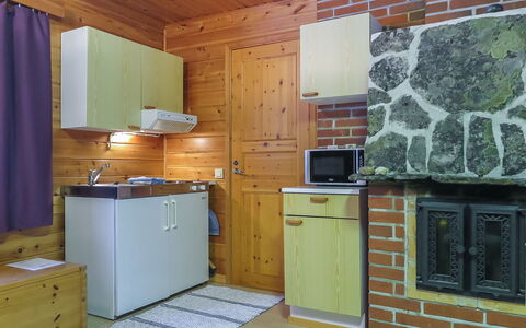 Lemmenliekki 3: Legna, Villetta, Log Cabin, Foresta, Capannone, Edifici Giardino, Larice, Woodland, Color Legno