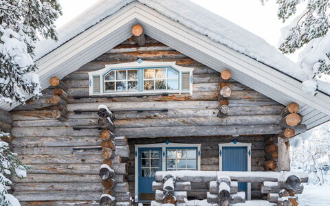 Terakka: Legna, Neve, Inverno, Villetta, Congelamento, Casa, Log Cabin, Larice, Raccordo