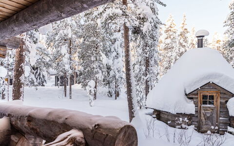 Terakka: Legna, Neve, Inverno, Villetta, Congelamento, Casa, Log Cabin, Larice, Raccordo