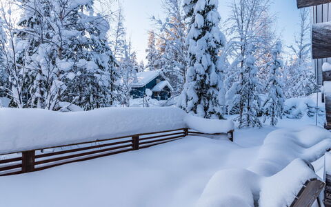 Terakka: Legna, Neve, Inverno, Villetta, Congelamento, Casa, Log Cabin, Larice, Raccordo