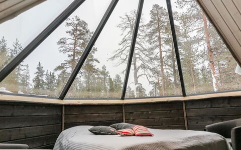Arctic Light Hut: Waterway, Banca, Alveo, Lago, Villetta, Foresta, Canale, Serbatoio, Log Cabin