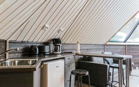 Arctic Light Hut: Waterway, Banca, Alveo, Lago, Villetta, Foresta, Canale, Serbatoio, Log Cabin
