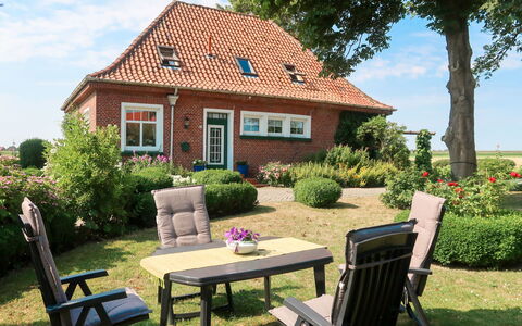 Huuske am Polder: Proprietà, Casa, Casa, Costruzione, Immobiliare, Cortile, Villetta, Giardino, Tetto, Backyard