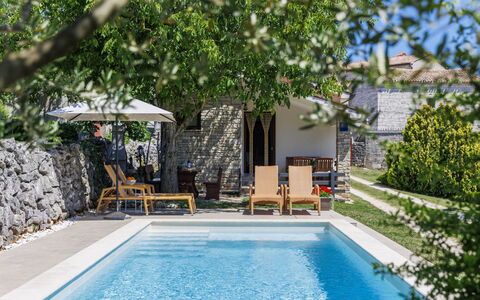 Tomazin: Blu, Piscina, Ricorrere, Materiale Composito, Flagstone, Eco Hotel, Tempo Libero, Shade, Villetta, Mobili Da Esterno