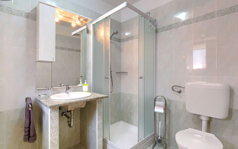 Donada: Specchio, Rubinetto, Idraulico Fixture, Lavello, Lavandino Del Bagno, Bagno, Costruzione, Viola, Pianta