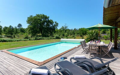 Moliets 626: Cielo, Acqua, Piscina, Azzurro, Shade, Pianta, Rettangolo, Mobili Da Esterno, Tempo Libero, Immobiliare