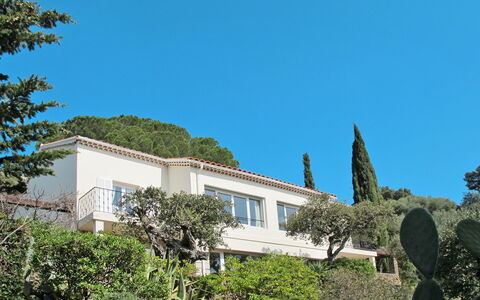 Le Lavandou 604: Vegetazione, Proprietà, Casa, Architettura, Immobiliare, Costruzione, Casa, Albero, Cielo, Botanica