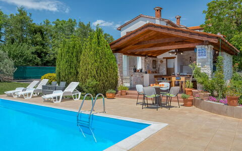 Kos: Piscina, Proprietà, Costruzione, Casa, Immobiliare, Casa, Terrazza, Backyard, Tempo Libero, Estate