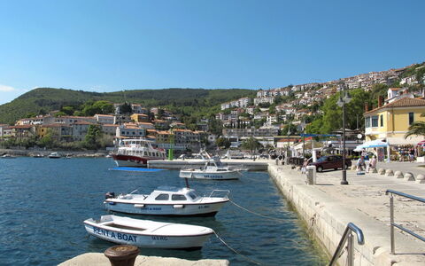 Rabac 627: Acqua, Cielo, Barca, Moto D'Acqua, Costruzione, Veicolo, Azzurro, Montagna, Costiera E Morfologie Oceanic, Corpo D'Acqua