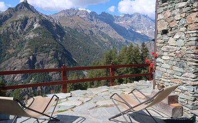 Valtournenche 602: Geografia Montane, Montagna, Proprietà, Paesaggio Naturale, Cielo, Catena Montuosa, Alpi, Immobiliare, Albero, Turismo