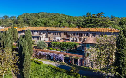 Montaione 612: Paesaggio, Area Rurale, Hill Station, Sobborgo, Villaggio, Estate, Eco Hotel, Piantagione, Chaparral, Visione Globale