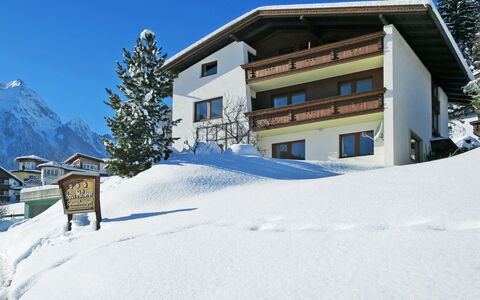 Finkenberg 608: Cielo, Costruzione, Neve, Finestra, Montagna, Albero, Casa, Pendenza, Terreno, Larice