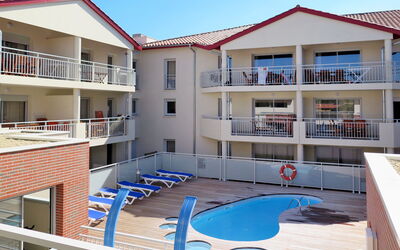 Casa vacanza Vieux-Boucau 623 - Vieux-Boucau-Les-Bains, Aquitania, Francia - Les Sables D'Or Studio 623.1