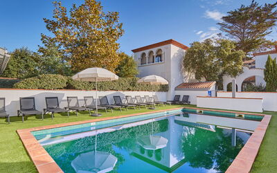 Villas Odalys Collection Orée de Milady 602.2: Blu, Piscina, Architettura, Zona Residenziale, Facciata, Casa, Casa, Estate, Hacienda, Giardino