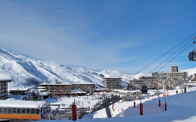 Les Menuires 648: Neve, Inverno, Montagna, Cielo, Geografia Montane, Catena Montuosa, Nube, Alpi, Hill Station, Stazione Sciistica
