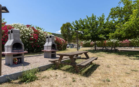 Favone 603: Paesaggio, Giardino, Shade, Landscaping, Cortile, Parco, Struttura Esterna, Passerella, Banco