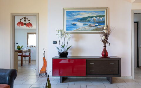 Villa Ginestra: Camera, Mobilia, Interior Design, Soggiorno, Proprietà, Parete, Tavolo, Casa, Costruzione, Casa