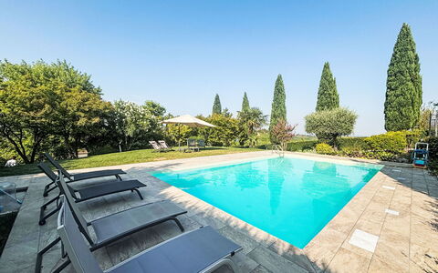 Ca' Del Vento: Blu, Piscina, Ricorrere, Eco Hotel, Giardino, Landscaping, Shade, Mobili Da Esterno, Villa