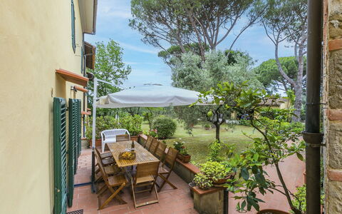 Monsummano Terme 604: Acqua, Cielo, Pianta, Proprietà, Piscina, Azzurro, Shade, Mobili Da Esterno, Lettino, Albero