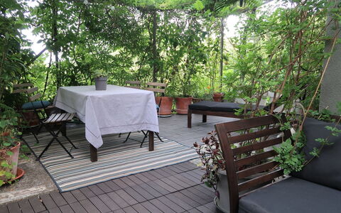 Mošćenička Draga 619: Mobilia, Proprietà, Pianta, Tavolo, Legna, Shade, Mobili Da Esterno, Interior Design, Architettura, Rettangolo