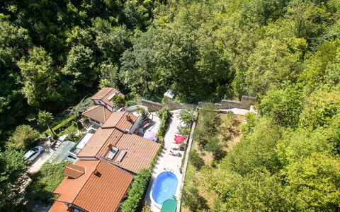 Oscha: Costruzione, Pianta, Albero, Finestra, Casa, Paesaggio Naturale, Paesaggio, Urban Design, Area Rurale, Villetta