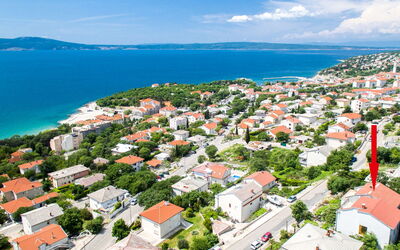 Novi Vinodolski 632: Fotografia Aerea, Area Metropolitana, Zona Residenziale, Visione Globale, Zona Urbana, Cittadina, Proprietà, Città, Insediamento Umano, Sobborgo