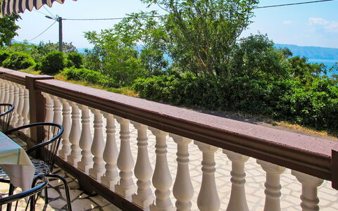 Senj 631: Costiera E Morfologie Oceanic, Mare, Recinzione, Balcone, Oceano, Costa, Colonna, Corrimano, Shade, Portico